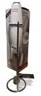 Milk Frother Handheld Battery Operated Electric Whisk White With Stand NEW