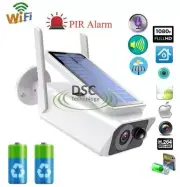1080P Solar Security Camera Wireless WiFi Outdoor Powered IP Camera NightVision
