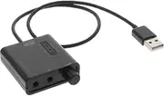 InLine® USB to HQ Audio Converter Cable USB Headset Amplifier with EQ and Optical Audio Output