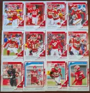 2024 Donruss Kansas City Chiefs NFL Team Set Mahomes Kelce