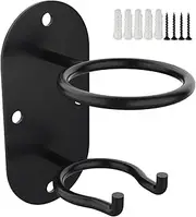 Bat Display Wall Mount,Metal Bat Rack Wall Mount | Sports Accessories, Baseball Ring Holder, Storage Bracket for Kids Adults Baseball Enthusiasts