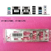 For Asus H110M-C/HDMI & H110M-C/PS Shield IO I/O Rear Backplate Motherboard