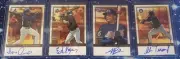 2001 Bowman 4 Auto Lot Alex Cintron, Alfredo Amezaga, Ed Rogers, Alex Fernandez