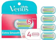 Gillette Venus Embrace Women's Razor Blade Refills, 4 Count, Womens Razors/Blades