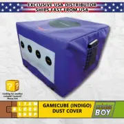 GameCube Indigo Console System Dust Cover Vinyl