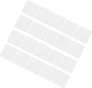 Multifunctional Double-Sided Adhesive Tape 20pcs 60x60mm Nano Sticker Washable Strong Non-Slip for Home Office Car