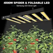 4000W Grow Lights for Indoor Plants Full Spectrum Foldable & Dimmable Plant Lamp