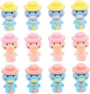 STOBOK 12pcs Silicone Pencil Extenders Plastic Tip Protectors Lengthener for School Office Art Supplies Creative Decorative Stationery