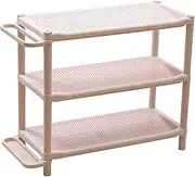 3 Tier Shoe Rack Organiser Holds Upto 9 Pairs,for Living Room, Entryway, Hallway and Cloakroom