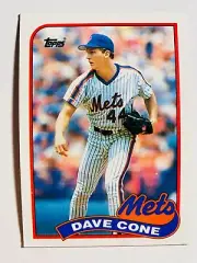 1989 TOPPS #710 DAVE CONE NM BASEBALL CARD