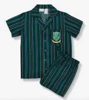 NEW PETER ALEXANDER JUNIOR UNISEX PJ SET SIZE 10 HARRY POTTER RP$69.95 SLYTHERIN