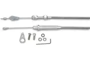 Lokar Polished Hi-Tech Kick Down Kit for Ford C-4 Trans LK-KDP-20C4HT