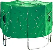 Trampoline Tent, Trampolines Roof Cover, Water-Resistant Windproof Design, Easy-Install Zipper Door, 1 Piece Black, for Camping Playground Garden Backyard Use Sleepovers or Gardens