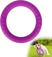 Valicaer Interactive Dog Frisbee Toy - Durable Fitness Ring and Float Disc for Training and Agility - Equipment for Small, Medium, and Large Dogs