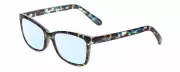 Prive Revaux Julie Cateye Blue Light Filter Glasses Sapphire Blue Tortoise 50 mm