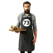 73 Number - Funny Novelty Kitchen Adult Apron