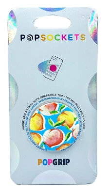 PopSockets Peachy Peaches Orange Peach Glossy PopSocket Pop Socket PopGrip