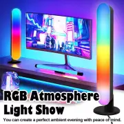 Smart Led Strip Lights With Remote Control Music Rgb Desk Lamp Light For Tv Home