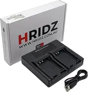 Hridz LP-E12 Dual Smart LCD Charger for Canon EOS M M2 M10 M50 M50ii M100 M200 SL1 SX70
