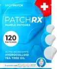 Patchrx Pimple Patches for Face (120 Patches), Hydrocolloid Acne Patches