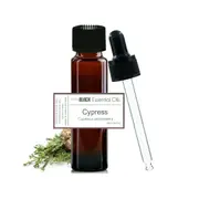Pure Cypress Essential Oil [ Cupressus sempervirens ] 10 ml. Aroamtherapy Skincare Diffuser Oils