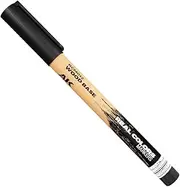 AK Interactive MARKER RCM012 WOOD BASE, 25g, Wood (Body), Felt (Tip), Broad Tip, Water-Based Ink, Adult, Wood Surface