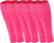 [Geebuzz] 3 Pairs Football Sock Sleeves, Pre-cut Football Sleeves compatible with grip socks, Shin Guards Sleeves for Football, Basketball, Rugby