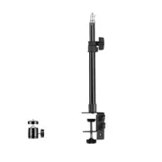 C Tripod Clamp Desk Mount Light Stand with 1/4In Ball Table Fixture6169