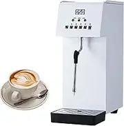 Commercial Milk Frother Steamer,6L Fast Heating Stainless Steel Milk Steam Frother Machine,Multi-Purpose Automatic Steam Boiling Water Machines,for Espresso Coffee Dessert Shop Hotel
