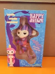 ⭐️⭐️⭐️⭐️⭐️ Fingerling Happy Monkey Interactive Finger Toy Collectible - Stripe