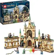 LEGO® Harry Potter™ The Battle of Hogwarts™ 76415 Building Toy Set, Castle Toy with Molly Weasley, Bellatrix Lestrange and Voldemort Minifigures Plus The Sword of Gryffindor, Deathly Hallows