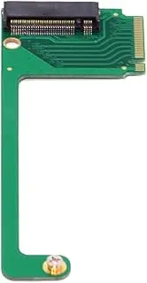 NFHK NVME M-Key 22x30mm to 22x80mm Angled Extension SSD Upgrade Adapter Compatible with ROG Ally Gaming