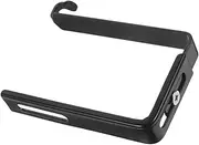 FONDOTIN Sturdy Iron Partition Hanger Adjustable Wall Hook Multi-Purpose Key Holder Hat Storage Coat Hanger