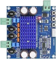 FSNEODYV Audio Amplifier Board， TPA3116D2 Bluetooth 5.0 Power Amplifier Board 2x50W Stereo Audio AMP Module 12V 24V 90x85x26mm