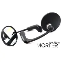 在飛比找蝦皮商城精選優惠-ˋˋ MorTer ˊˊ圓形 牛角 後照鏡 照後鏡 後視鏡 