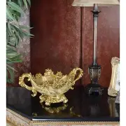 Grape Vine Designed Tabletop Centerpiece with Handles from House of Medici