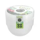 10pc Lemon & Lime Reusable Takeaway Food Storage Container Round Box 1.05L Clear