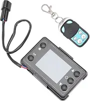 GLEAVI 1 set Car Heater LCD Controller with Buttons Auto Replacement Heater Remote Control for Cars and Trucks User Friendly Design with Manual Fueling Mode Convenient Timing Start Stop