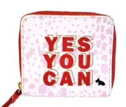 Radley London Scottie Dog Small Leather Zip Around Wallet Pink Multi NIP