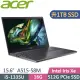 Acer Aspire5 A515-58M 灰(i5-1335U/16G/1TB SSD/15.6吋FHD/Win11)特仕