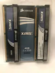 Corsair PC2-6400 2 GB DIMM 800 MHz DDR2 SDRAM Memory (Twin2x4096-6400C5C)