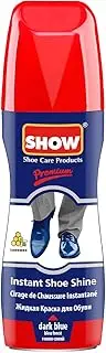 [SHOW] Instant Leather Shoe Shine Liquid for Shoe Boots Bags- Unisex 75ml Bottle with Sponge for Instant Leather Colour Nourish and Condition - Leather Care Products