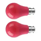B22 Bayonet LED Bulb SMD 2835 5W Pink Non-dimmable Lighting Bulbs for Christmas