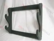 2 TIER WALL SWORD DISPLAY WOODEN STAND RACK
