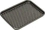 Bakemaster Baking Tray Non-Stick Perfect Crust Baking Tray, Grey, 40109 2 cm*24 cm* 18 cm