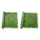 Artificial Leaf Privacy Fence Faux Hedges Fence for Outdoor Garden