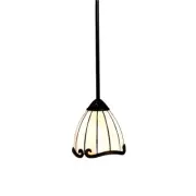 Kichler 65216 Clarice 1 Light Mini Pendant in Tannery Bronze w/ Gold Accent
