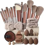 Professional Creation Set -Make Up Starter Kit with Bag Makeup Pallet for Portable Travel | Beauty Tool Combination Set, Christmas Birthday Gift Set