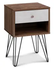 [Artiss] Bedside Table with Drawer