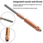 One Piece Nozzle 0.4mm for CReality K1 Max/K1 C/Ender-3 V3 3D Printer Accessory